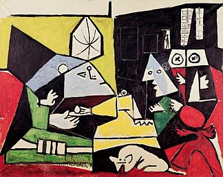 XIR177990 Pablo Picasso (1881-1973) Las Meninas, No.30, 1957 (oil on canvas)