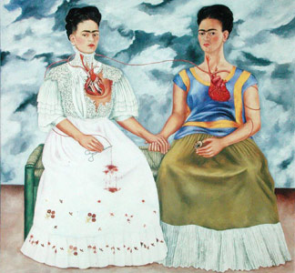 Les Deux Frida - Frida Kahlo - 1939 - Museo de Arte Moderno, Mexico city