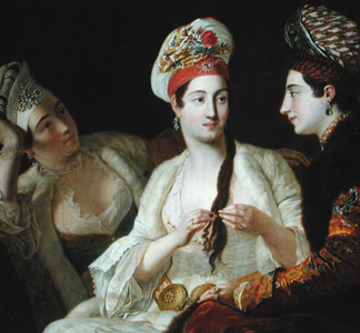 Femmes turques - Antoine de Favray ( 1706-91) - Musée des Augustins, Toulouse