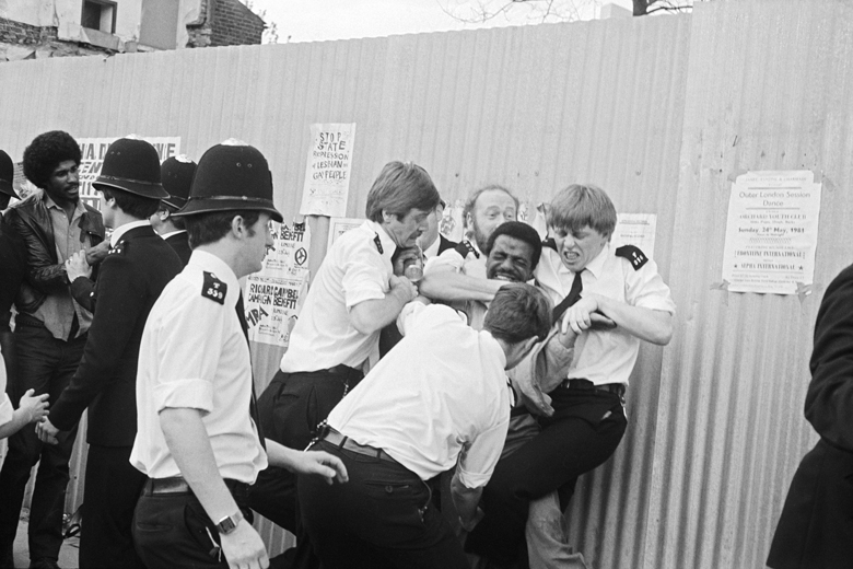 Brixton Riot, 1981. © Neil Libbert / Bridgeman Images