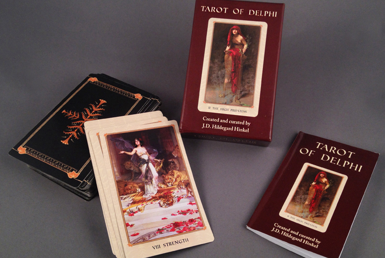 photo of the Tarot of Delphi / Photo Credit: Janet Hinkel / Aello Publishing