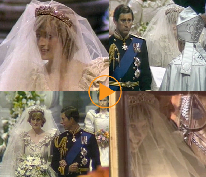 Wedding of Prince Charles and Lady Diana / Bridgeman Footage