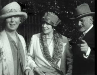 Philip and Lucy de László with Elinor Glyn