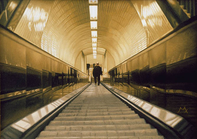Escalator, 2006 by Max Ferguson