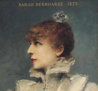 Sarah Bernhardt (1844-1923) 1875 by Louise Abbema (1858-1927) / Musee de la Vie Romantique, Paris, France 
