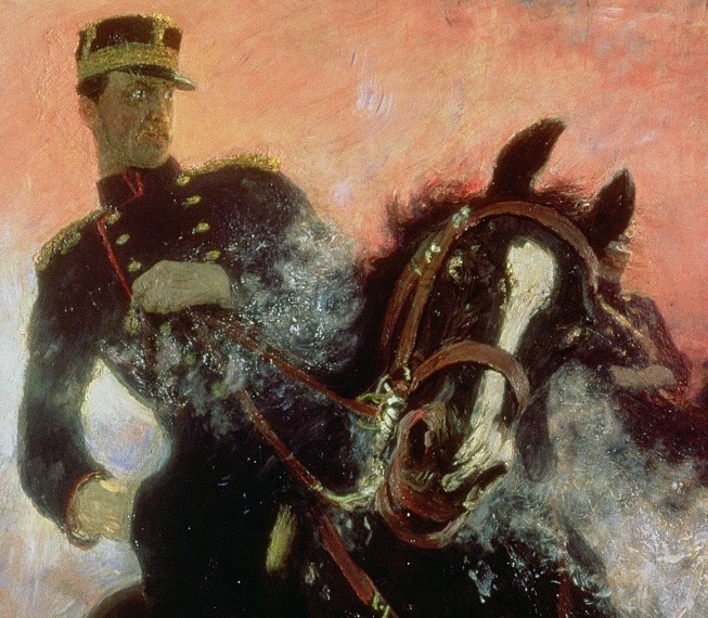 Albert I (1875-1934) King of the Belgians in the First World War, 1914 by Ilya Efimovich Repin / Art Museum, Samara, Russia 