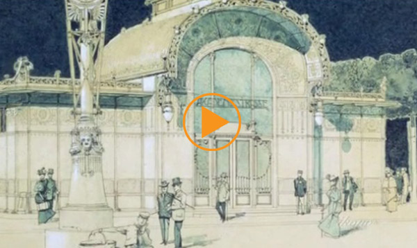 Otto Wagner - Architectural design / Ikono.tv / Bridgeman Footage