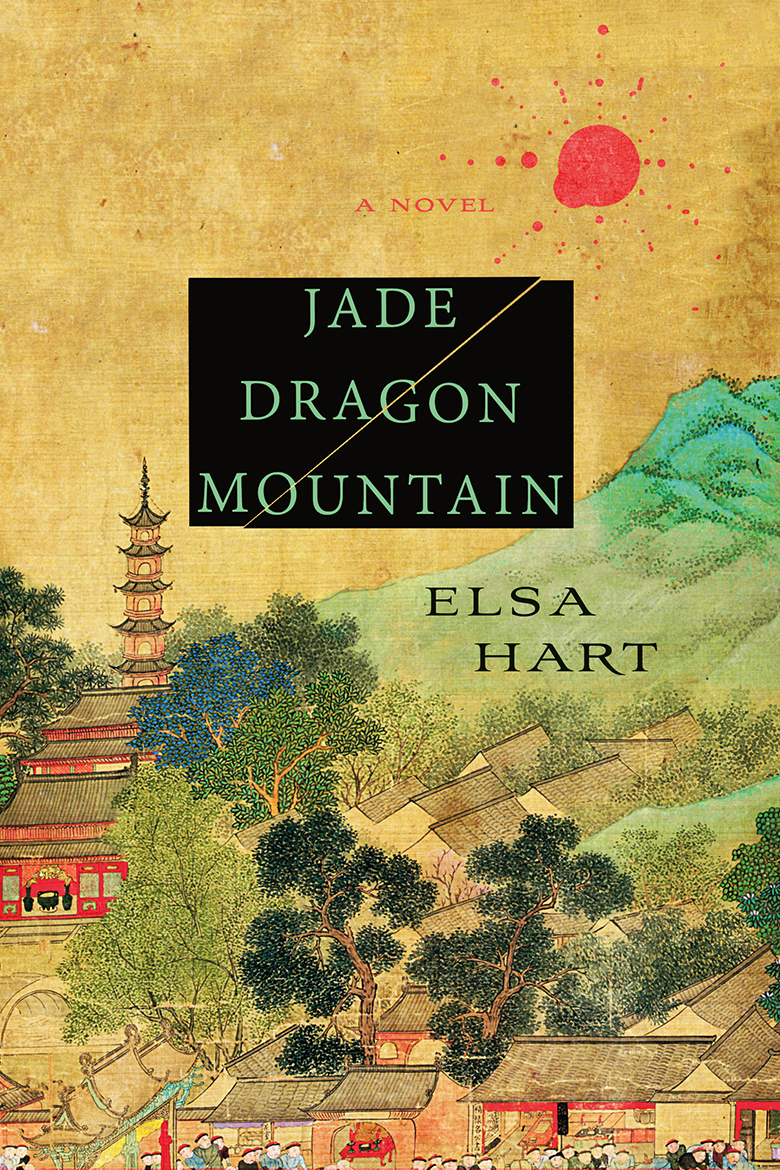 image of the book cover of Jade dragon Mountain by Elsa Hart, published by Minotaur Books featuring a Bridgeman Image on the cover © Minotaur Books