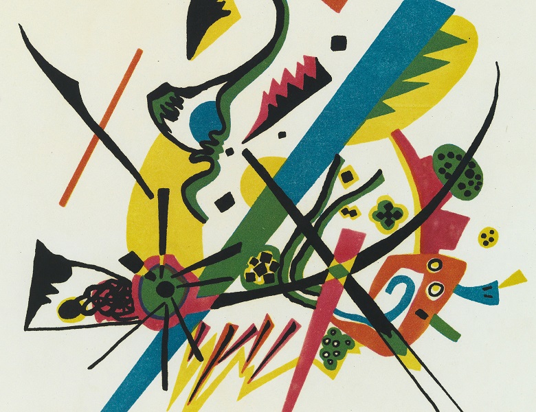 MAM 713173 Kleine Welten I [Small Worlds I], 1922 (colour litho on Japanese paper), Wassily Kandinsky (1866-1944) / Mead Art Museum, Amherst College, USA
