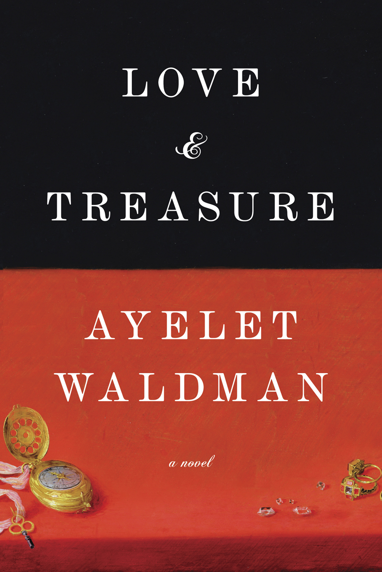 image of the book cover of Love & Treasure, published by © Random House. Designer: Kelly Blair featuring a Bridgeman Image on the cover