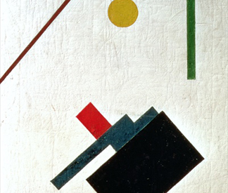 BAL89324 Suprematist Composition, 1915 by Kazimir Severinovich Malevich (1878-1935)/ Museum of Art, Tula, Russia