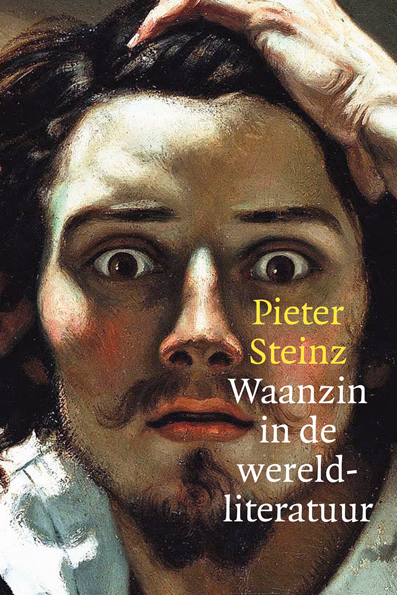 image of the book cover of  Waanzin in de wereldliteratuur, published by © Nieuw Amsterdam Uitgevers featuring a Bridgeman Image on the cover