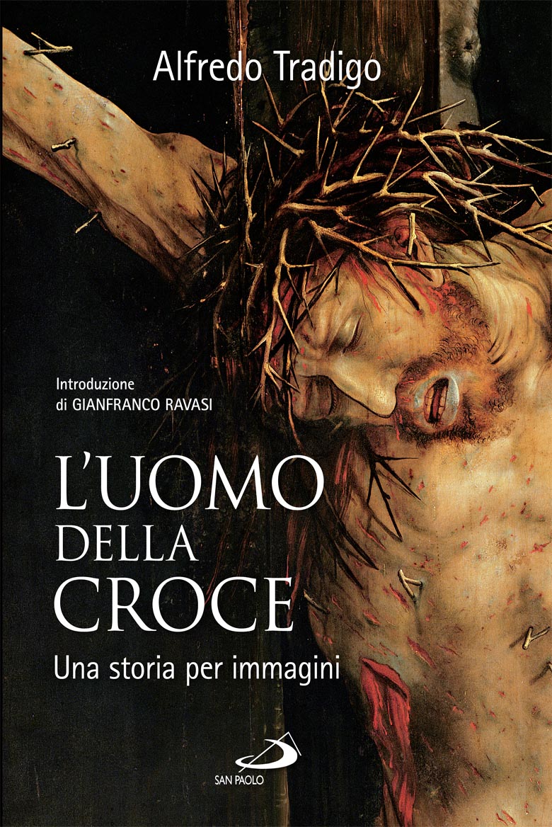 image of the book cover of L’uomo della Croce - Una storia per immagini, published by © Edizioni San Paolo featuring a Bridgeman Image on the cover