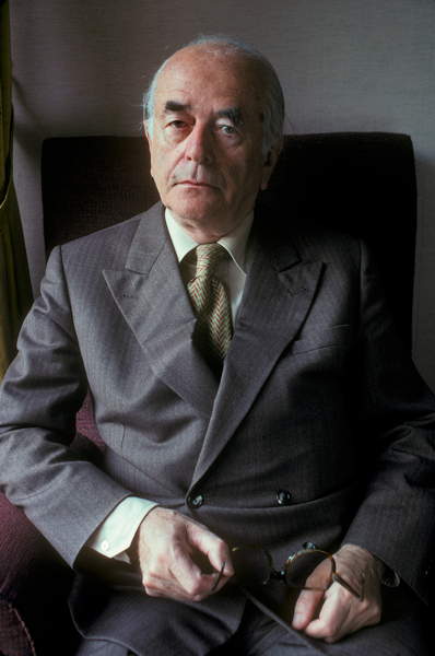 portrait photo of Albert Speer, 1979  / © David Reed / Bridgeman Images