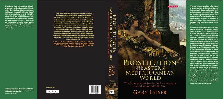image of the book cover of Prostitution in the Eastern Mediterranean World by GAry Leiser, published by I.B. Tauris & Co. featuring a Bridgeman Image on the cover